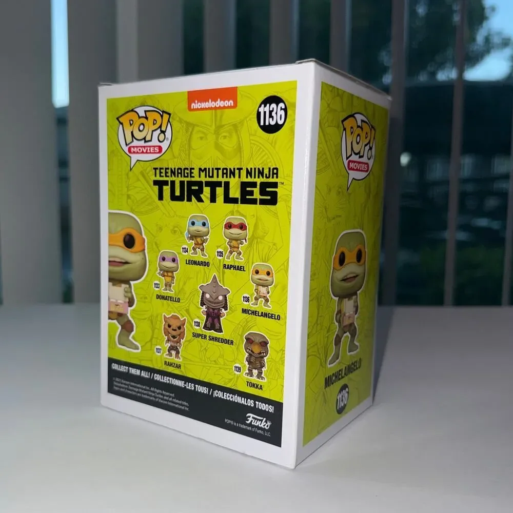 NIB Funko Pop Movies TMNT II: Secret of the Ooze (1991) Complete Collectible Set